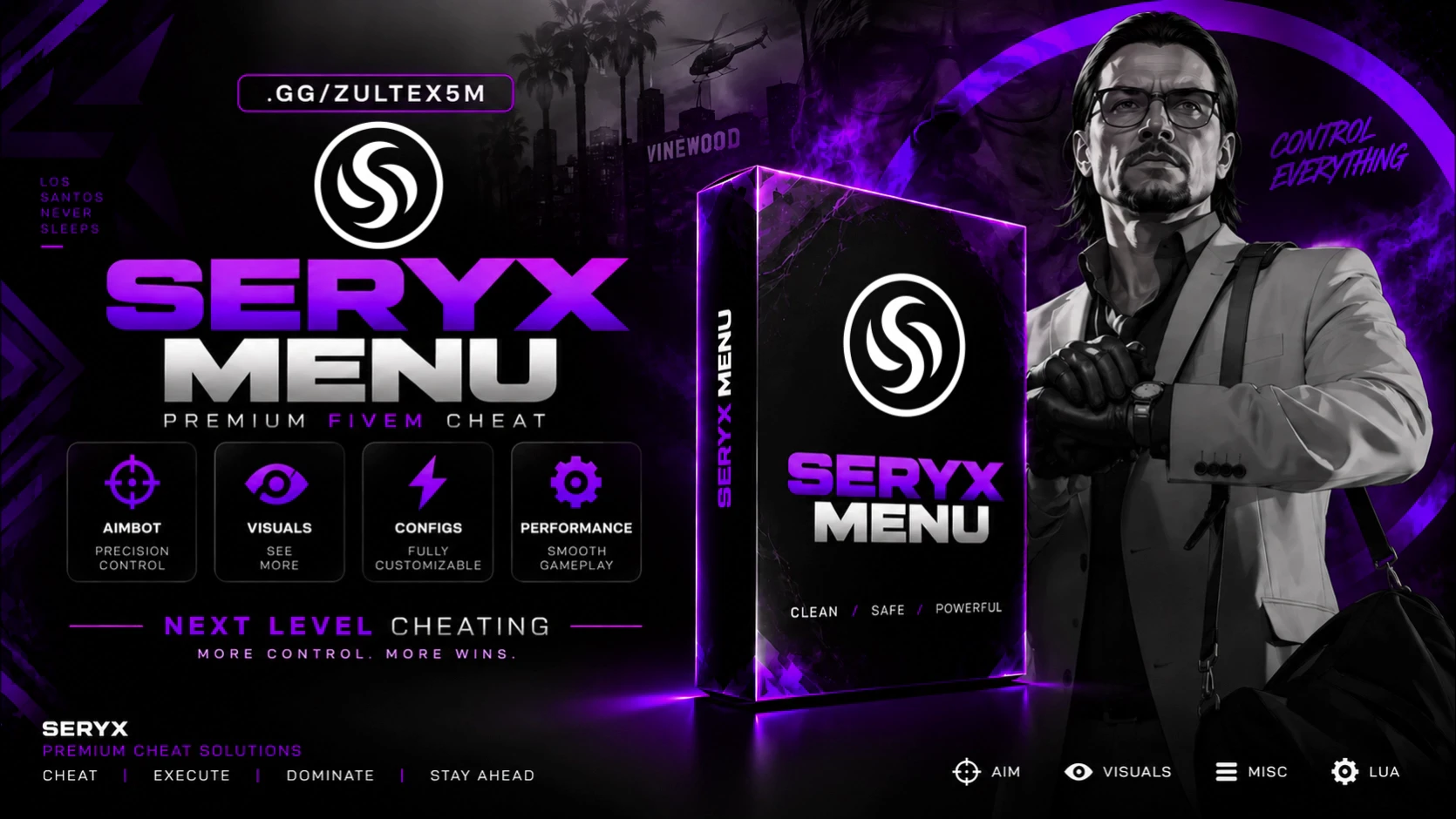 Seryx Menu